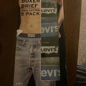 Levi's Boxer Briefs in Black and Gray